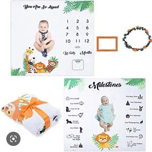 Mighty Wishes Milestone Blanket